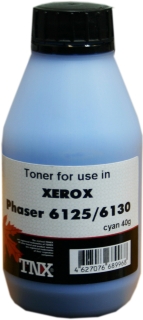 тонер Xerox 6125/6130/6140 Cyan      (40 гр)